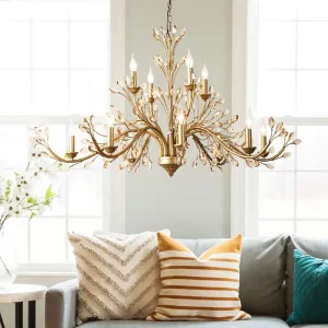 Nordic Creative Lighting Decorative Luxury Gold Pendant Light