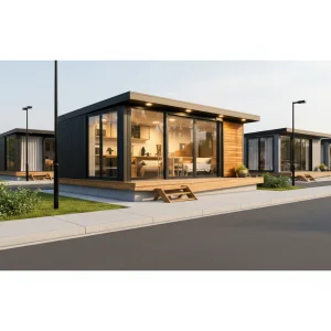Expandable Prefabricated Hospital Container Houses 40ft High Quality Ready Made Modular Extendable Modern Design EPS Sandwich