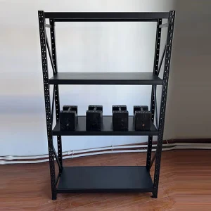 Light Shelf 4 Layer Metal Storage Rack Commercial Warehouse Storage Rack