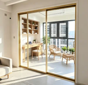 Narrow Frame Sliding Door