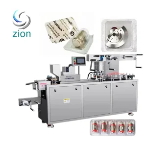 Dpp-150 Automatic Alu PVC Medical Products Injection Disposable Syringe Blister Packaging Machine Small Battery Hardware Accessories Blister Packing Machine