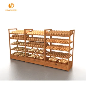 Factory Made Store Shelving Supermarket Shelf Beverage Bread Display Rack