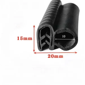 Ideal for Front Middle and Back Door Applications Automotive Door Seal Strip