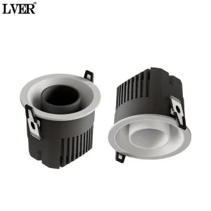 Led (light-emitting Diode) Deep Anti-dazzle Downlight Embed Deep Cup Ceiling Downlight Full-spectrum 95 Display Eye protection