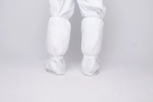 Wholesale Medical Disposable Protective Isolation Shoe Cover with Lacing