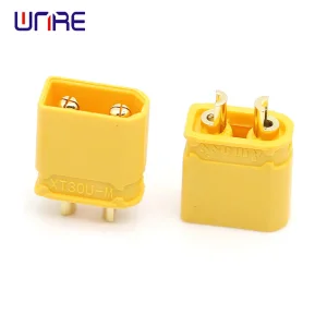 China Gold Plating XT30U-M Connector Plug For RC  Manufacturers, Supplier