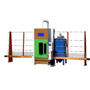 Decorate Glass Processing Vertical Flat Glass Frosting Sand Blasting Machine for Sale Glass Factory