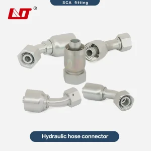 High Pressure Carbon Stainless Steel Pipe Coupling Connector Joint Adapter Jic Ferrules Hydraulic Hose Fittings