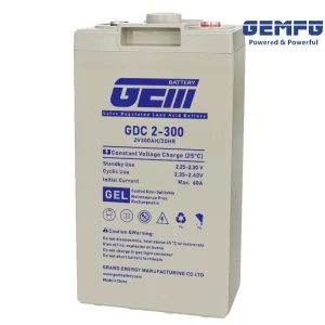 Factory Price 2V 300ah OpzS Telecom Tubular Gel Battery
