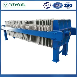 Plate and Frame Filter Press for Sludge Treatment