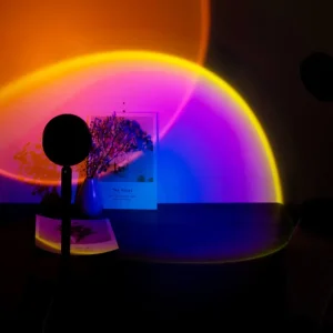 Sunset Lamp LED Live Streaming for Living Room Decoration Rainbow Light