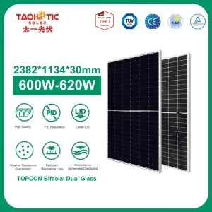 Painel Solar Monocristalino Topcon 620W