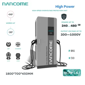 Nancome Heavy-Duty High Power Charging Station for Bus Depot Charging with 320kw