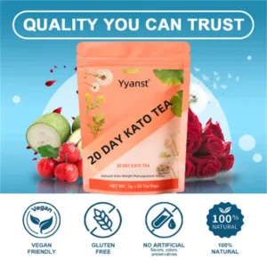 Nutritious Keto Detox Tea Effective Colon Cleansing and Weight Management Powder