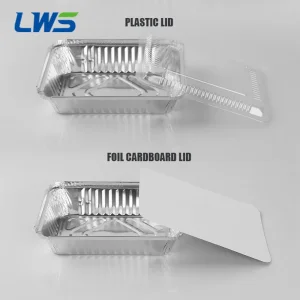 Small Takeaway Round Color Disposable Aluminum Foil Food Baking Container with Cover