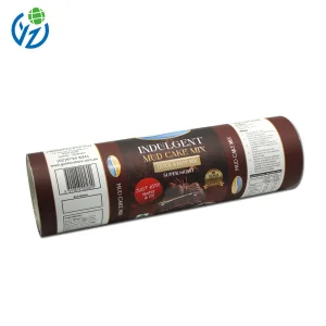 Custom Plastic Roll Film for Cake Mix Packaging
