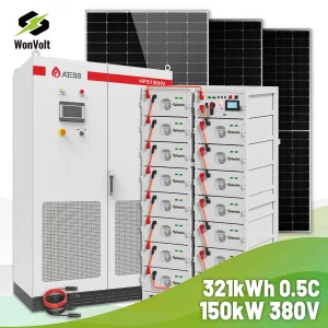 Manufacturer off Grid Solar Power System 50kw 100kw 200kw 300kw Solar System with Solar Battery