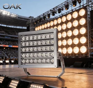 Iluminação de Túnel LED de Alumínio para Exterior 400W Luz de Inundação Luz de Estádio