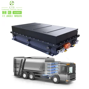 Cts High Voltage Lithium LiFePO4 Battery Solution 500V 600V 60kwh 100kwh 150kwh Battery System for Electric Truck Bus Construction Machinery