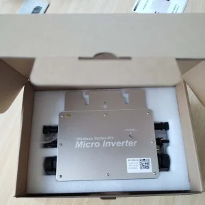 Smart Micro Inverter 600W PV Grid Tie MPPT Solar Panel System with Single Output Wifi Enabled Balcony Use 96.5% Efficiency