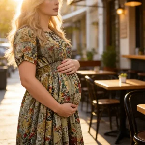 Maternity Maxi Dress