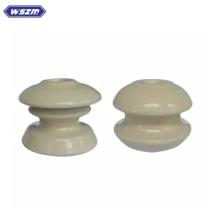 Aislador de porcelana de alta tensión con gancho