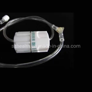 Juego de infusión IV desechable estéril con reguladores de flujo IV y tubo de extensión