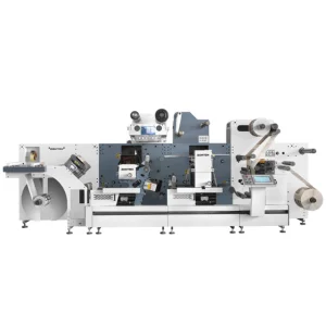 ZMQ-370 China Hot Sale Label Sticker Auto Semi Rotary Die Cutting Machine with Hot Foil Stamping