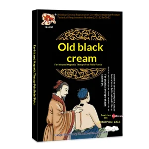 Old Black Cream Far-infrared Magnetic Therapy Herbal Cotton Analgesic Paste