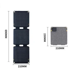 EU Hot Selling 21W 30W 60W Foldable Waterproof Solar Panels