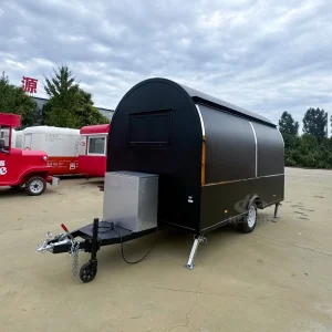 Sandwich Cart Ooni Pizza Oven Stands Food Trailer Truck Event Truck Mobile Drink Cart Pizza Coffee Hot Dog Mobile Fast Food Trailer with Full Kitchen