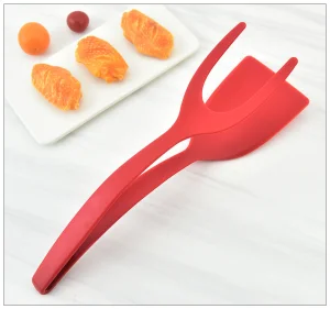 Stainless Steel Griddle Tongs for Effortless Cooking and Food Handling