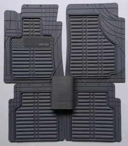 5 PCS Universal Lujo 3D Alfombrillas de coche