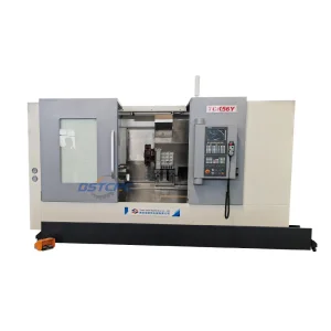 Tck56y Cutting Turning Drilling Milling Metal Slant Bed CNC Machine Center