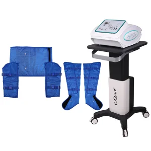 E-Full Body Lymphatic Drainage Pressotherapy Machine for Beauty Salons-Desktop ABS &amp; Stainless Steel Drainage Lymphatic