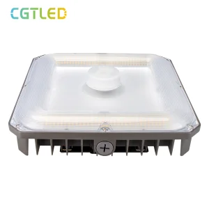 ETL DLC LED Canopy Light Sensor Parking Garage