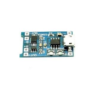 Micro USB 5V 1A 18650 Tp4056 BMS Lithium Battery Charging Module for Arduino
