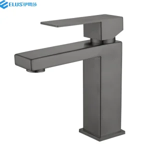 Grey Brushed Tap