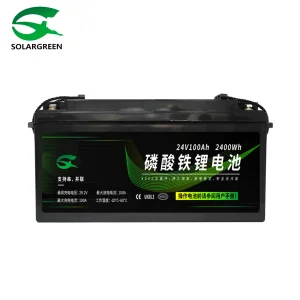 بطارية بحرية 25.6V 100ah 200ah 300ah LiFePO4 بطارية ليثيوم أيون بلوتوث لعربات الجولف