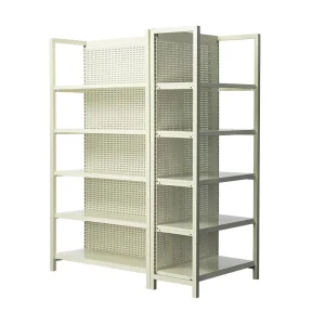 Pharmacy End-Cap Display Unit with Adjustable Dividers