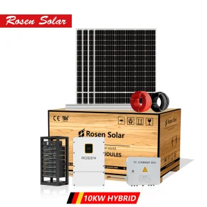 Residential All-in-One Hybrid Solar Panel Power System 10kw