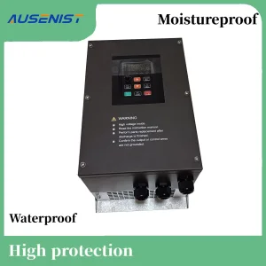Inversor de Bomba de Água Solar Ausenist DC para AC Monofásico VFD de Bomba Solar IP65 360-460V 3 Fase 2 Anos Inversores DC/AC Triplo