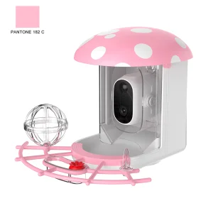 Smart Garden Bird Feeder With Outdoor Wildlife Monitoring Camera