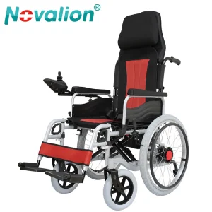 High Backrest Folding Wheelchair