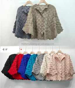 Women's Casual Pleated Blouse