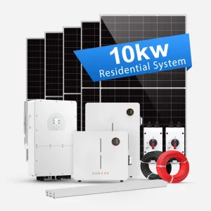 Sunevo Solar Power Systems Complete Kit 3Kw 5Kw 10Kw 20Kw 30Kw Hybrid Solar Energy System Eu Stock