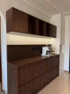 Walnut Shoe Cabinet