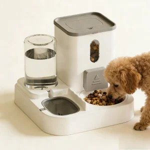 Smart Pet Feeder for Manual and Automatic Feeding Pet Product