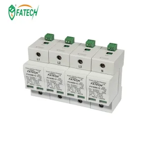 40ka 8/20us 3 fase Protector de Sobretensión