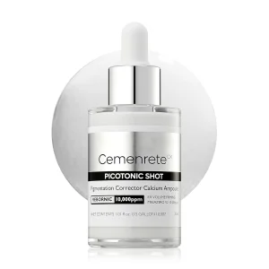 Pigmentation Corrector Calcium Ampoule Brightening Niacinamide Hyaluronic Acid Face Serum Drops